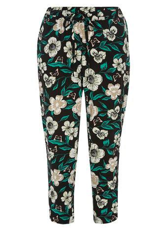 Dorothy Perkins Petite Black Butterfly Jogger