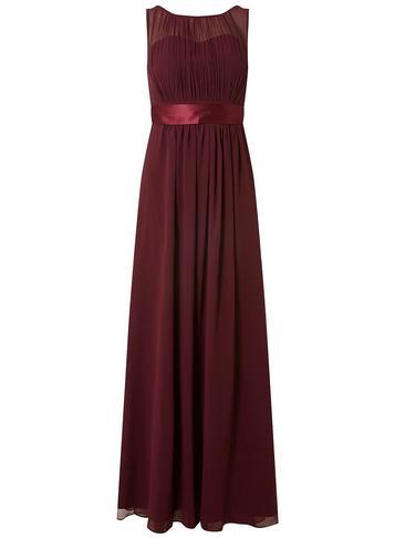 Dorothy Perkins *showcase Mulberry 'natalie' Maxi Dress