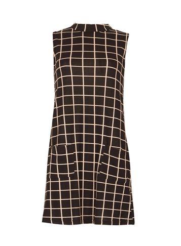 Dorothy Perkins *izabel London Multi Black Printed Shift Dress