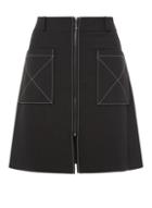 Dorothy Perkins Black Top Sitch A-line Skirt