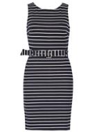 Dorothy Perkins *izabel London Navy Sleeveless Bodycon Dress