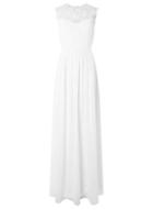 Dorothy Perkins *showcase Ivory Corded Lace Maxi Dress