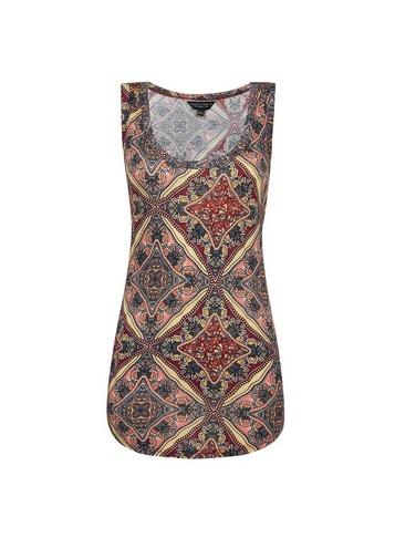 Dorothy Perkins Multicolour Paisley Print Viscose Vest
