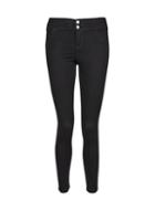 Dorothy Perkins Petite Black Frankie Super Soft Skinny Jeans