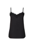 Dorothy Perkins Black Lace Mix Camisole Top