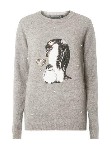 Dorothy Perkins *tall Embellished Penguin Jumper