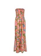 Dorothy Perkins *dp Beach Coral Floral Print Maxi Dress