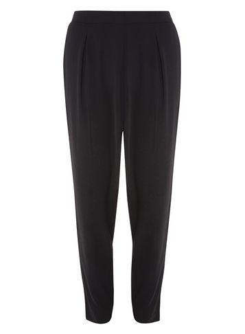 Dorothy Perkins Black Woven Soft Trousers