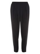Dorothy Perkins Black Woven Soft Trousers
