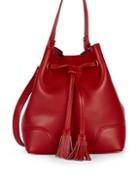 Dorothy Perkins Red Drawstring Bucket Bag