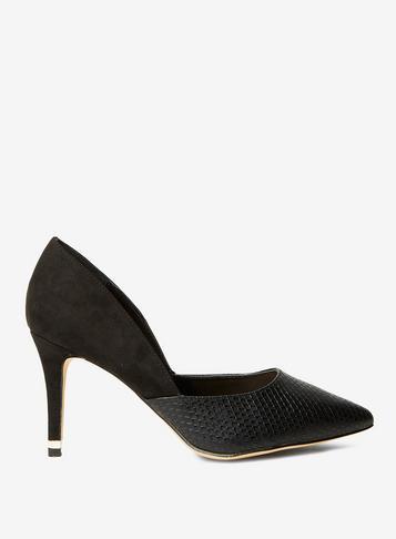 Dorothy Perkins Wide Fit Eliza Court Shoes