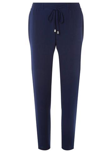 Dorothy Perkins Navy Slim Tie Waist Joggers