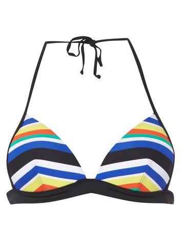 Dorothy Perkins Multi Stripe Bikini Top