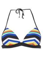 Dorothy Perkins Multi Stripe Bikini Top