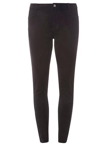 Dorothy Perkins Black 'frankie' Velvet Jeans