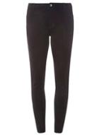 Dorothy Perkins Black 'frankie' Velvet Jeans