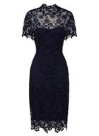 Dorothy Perkins *paper Dolls Navy Daisy Crochet Dress