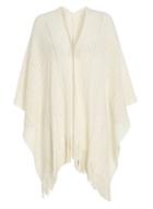 Dorothy Perkins *quiz White Sequin Knitted Cape