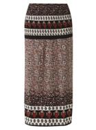Dorothy Perkins *first & I Ditsty Maxi Skirt
