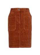 Dorothy Perkins *tall Tan Cord Patch Mini Skirt