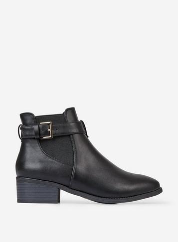 Dorothy Perkins Black Molino Jodphur Boots