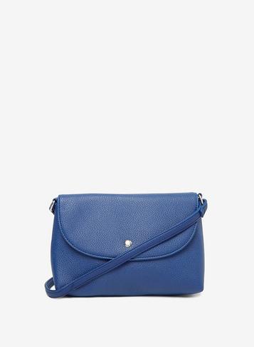 Dorothy Perkins Royal Blue Curve Stud Cross Body Bag