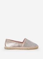 Dorothy Perkins Wide Fit Gold Cindy Espadrilles