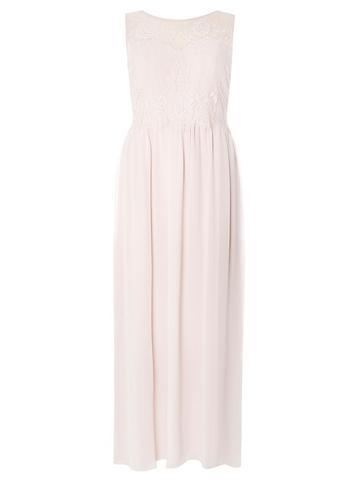 Dorothy Perkins *showcase Petite Blush 'grace' Bridesmaids Maxi Dress