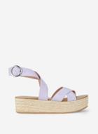 Dorothy Perkins Lilac 'rally' Flatform Sandals