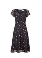 *billie & Blossom Tall Black Watermelon Print Dress