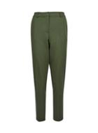 Dorothy Perkins *tall Forest Green Ankle Grazer Trousers