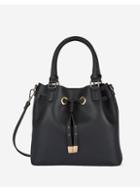 Dorothy Perkins Black Drawstring Tote Bag