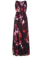 Dorothy Perkins *showcase Multi Coloured Floral Print Maxi Dress