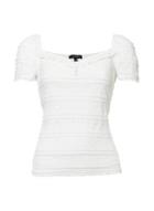Dorothy Perkins Ivory Milkmaid Ruffle Lace Top