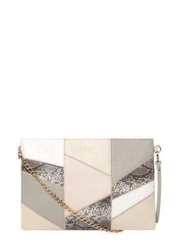 Dorothy Perkins *lydc Grey Patchwork Clutch Bag