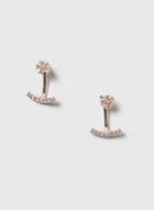 Dorothy Perkins Bar Front And Back Earrings
