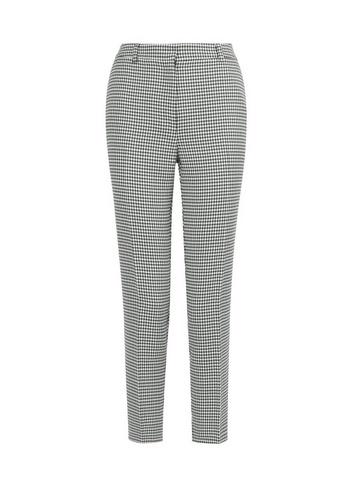 Dorothy Perkins Multi Colour Dogtooth Ankle Grazer Trousers