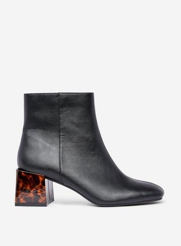 Dorothy Perkins Black 'aaliyah' Block Heel Boots
