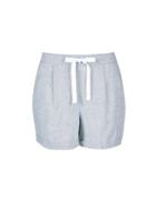 Dorothy Perkins Sage Chambray Linen Blend Shorts