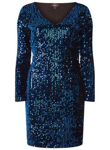 Dorothy Perkins *only Black Sequin Bodycon Dress