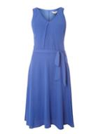 Dorothy Perkins *billie & Blossom Tall Blue Chiffon Skater Dress