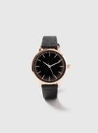 Dorothy Perkins Black Face Watch