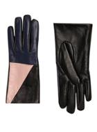 Dorothy Perkins Navy Colour Leather Gloves
