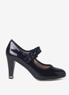 Dorothy Perkins Wide Fit Navy 'erica' Court Shoes