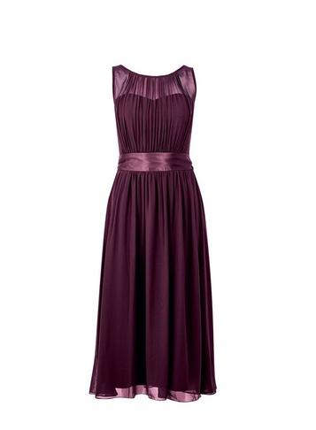 *billie & Blossom Tall Oxblood 'bethany' Midi Dress