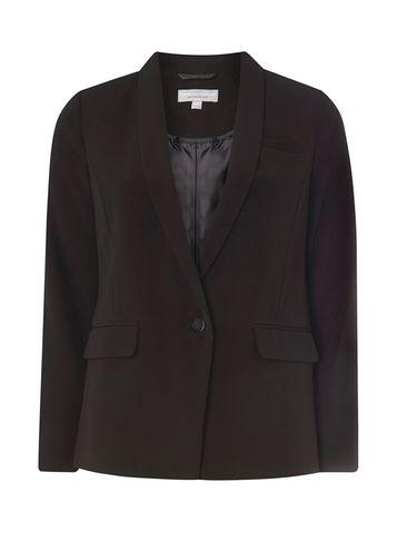 Dorothy Perkins Petite Black Crepe Blazer