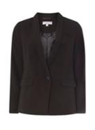 Dorothy Perkins Petite Black Crepe Blazer