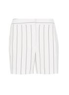 Dorothy Perkins White Pinstriped Shorts