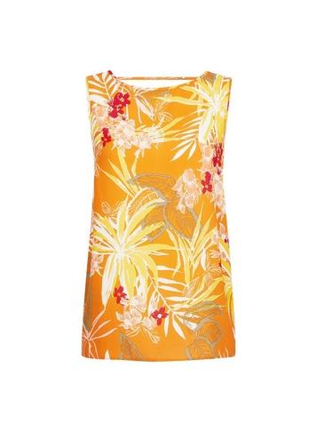 Dorothy Perkins Orange Tropical Sleeveless Top