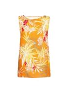 Dorothy Perkins Orange Tropical Sleeveless Top